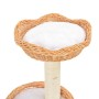 Rascador para gatos con poste de sisal madera natural de sauce en Mobiliario para gatos | Comprar online en Foru.es