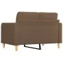2-Sitzer-Sofa aus braunem Stoff, 120 cm von vidaXL, Sofas - Ref: Foro24-359086, Preis: 195,73 €, Rabatt: %
