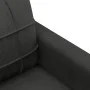 Sofá de 2 plazas de tela negro 140 cm de vidaXL, Sofás - Ref: Foro24-359095, Precio: 189,74 €, Descuento: %