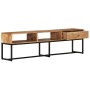 Mueble de TV madera maciza de acacia 160x30x45 cm de vidaXL, Muebles TV - Ref: Foro24-337991, Precio: 120,67 €, Descuento: %