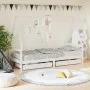 Estructura cama niños con cajones madera pino blanco 90x200 cm de vidaXL, Cunas y camas para niños - Ref: Foro24-834469, Prec...