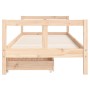Estructura de cama para niños con cajones madera pino 80x200 cm de vidaXL, Cunas y camas para niños - Ref: Foro24-834405, Pre...