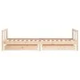 Estructura de cama para niños con cajones madera pino 80x200 cm de vidaXL, Cunas y camas para niños - Ref: Foro24-834405, Pre...