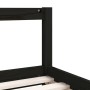 Estructura cama infantil y cajones madera pino negro 80x160 cm de vidaXL, Cunas y camas para niños - Ref: Foro24-834416, Prec...