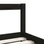 Estructura cama infantil y cajones madera pino negro 80x160 cm de vidaXL, Cunas y camas para niños - Ref: Foro24-834416, Prec...