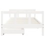 Estructura de cama infantil con cajones madera blanco 90x190 cm de vidaXL, Cunas y camas para niños - Ref: Foro24-834418, Pre...