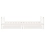 Estructura de cama infantil con cajones madera blanco 90x190 cm de vidaXL, Cunas y camas para niños - Ref: Foro24-834418, Pre...