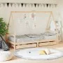 Estructura de cama infantil con cajones madera pino 90x190 cm de vidaXL, Cunas y camas para niños - Ref: Foro24-834477, Preci...