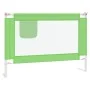Child bed safety rail green fabric 90x25 cm by vidaXL, Safety railings - Ref: Foro24-10189, Price: 34,32 €, Discount: %
