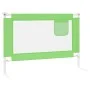 Child bed safety rail green fabric 90x25 cm by vidaXL, Safety railings - Ref: Foro24-10189, Price: 34,32 €, Discount: %