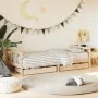 Children's bed frame with pine wood drawers 90x200 cm by vidaXL, Cribs and beds for children - Ref: Foro24-834408, Price: 93,...