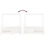 Estructura de cama para niños madera de pino blanco 70x140 cm de vidaXL, Cunas y camas para niños - Ref: Foro24-834502, Preci...