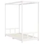 Estructura de cama para niños madera de pino blanco 90x190 cm de vidaXL, Cunas y camas para niños - Ref: Foro24-834517, Preci...