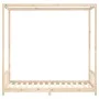 Estructura de cama infantil madera maciza de pino 90x190 cm de vidaXL, Cunas y camas para niños - Ref: Foro24-834516, Precio:...