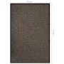Felpudo beige 80x120 cm de vidaXL, Felpudos - Ref: Foro24-331578, Precio: 35,51 €, Descuento: %