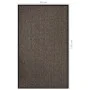 Felpudo beige 90x150 cm de vidaXL, Felpudos - Ref: Foro24-331579, Precio: 47,31 €, Descuento: %