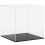 Caja de exposición acrílico transparente 30x30x30 cm de vidaXL, Mostradores - Ref: Foro24-154902, Precio: 66,51 €, Descuento: %