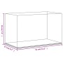 Caja de exposición acrílico transparente 31x17x19 cm de vidaXL, Mostradores - Ref: Foro24-154903, Precio: 53,78 €, Descuento: %