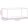 Caja de exposición acrílico transparente 34x16x14 cm de vidaXL, Mostradores - Ref: Foro24-154901, Precio: 42,31 €, Descuento: %