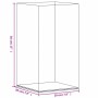 Caja de exposición acrílico transparente 20x20x38 cm de vidaXL, Mostradores - Ref: Foro24-154898, Precio: 55,26 €, Descuento: %