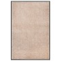 Felpudo beige 80x120 cm de vidaXL, Felpudos - Ref: Foro24-331585, Precio: 43,51 €, Descuento: %