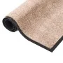 Beige doormat 80x120 cm by vidaXL, Doormats - Ref: Foro24-331585, Price: 46,43 €, Discount: %