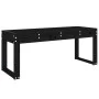 Banco de jardín madera maciza de pino negro 110x38x45 cm de vidaXL, Bancos de jardín - Ref: Foro24-825097, Precio: 66,93 €, D...