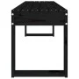 Banco de jardín madera maciza de pino negro 110x38x45 cm de vidaXL, Bancos de jardín - Ref: Foro24-825097, Precio: 66,93 €, D...