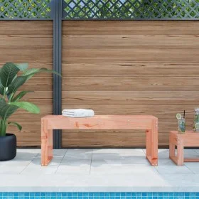 Banco de jardín madera maciza de abeto Douglas 110x38x45 cm de vidaXL, Bancos de jardín - Ref: Foro24-825098, Precio: 60,96 €...