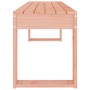 Banco de jardín madera maciza de abeto Douglas 110x38x45 cm de vidaXL, Bancos de jardín - Ref: Foro24-825098, Precio: 61,86 €...