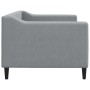 Sofá cama tela gris claro 80x200 cm de vidaXL, Camas y somieres - Ref: Foro24-354156, Precio: 185,96 €, Descuento: %