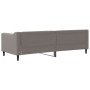 Sofá cama tela gris taupe 80x200 cm de vidaXL, Camas y somieres - Ref: Foro24-354159, Precio: 183,99 €, Descuento: %