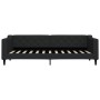 Sofá cama tela negro 80x200 cm de vidaXL, Camas y somieres - Ref: Foro24-354158, Precio: 182,47 €, Descuento: %