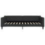 Sofá cama tela negro 100x200 cm de vidaXL, Camas y somieres - Ref: Foro24-354168, Precio: 195,77 €, Descuento: %