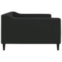 Sofá cama tela negro 100x200 cm de vidaXL, Camas y somieres - Ref: Foro24-354168, Precio: 195,77 €, Descuento: %