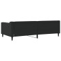 Sofá cama tela negro 100x200 cm de vidaXL, Camas y somieres - Ref: Foro24-354168, Precio: 195,77 €, Descuento: %