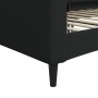 Sofá cama tela negro 100x200 cm de vidaXL, Camas y somieres - Ref: Foro24-354168, Precio: 195,77 €, Descuento: %