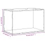 Caja de exposición acrílico transparente 31x17x19 cm de vidaXL, Mostradores - Ref: Foro24-154914, Precio: 36,20 €, Descuento: %