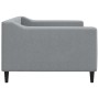 Sofá cama tela gris claro 90x190 cm de vidaXL, Camas y somieres - Ref: Foro24-354171, Precio: 184,66 €, Descuento: %
