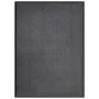 Felpudo de rayas gris antracita 60x80 cm de vidaXL, Felpudos - Ref: Foro24-331593, Precio: 27,36 €, Descuento: %