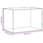 Caja de exposición acrílico transparente 56x36x37 cm de vidaXL, Mostradores - Ref: Foro24-154917, Precio: 71,17 €, Descuento: %