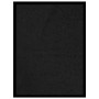 Felpudo negro 40x60 cm de vidaXL, Felpudos - Ref: Foro24-331595, Precio: 23,35 €, Descuento: %
