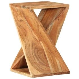 Mesa auxiliar madera maciza de acacia 35x35x55 cm de vidaXL, Mesas auxiliares - Ref: Foro24-337996, Precio: 143,89 €, Descuen...