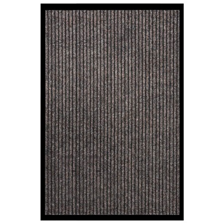 Felpudo de rayas beige 80x120 cm de vidaXL, Felpudos - Ref: Foro24-331603, Precio: 33,84 €, Descuento: %