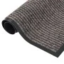 Felpudo de rayas beige 80x120 cm de vidaXL, Felpudos - Ref: Foro24-331603, Precio: 35,27 €, Descuento: %