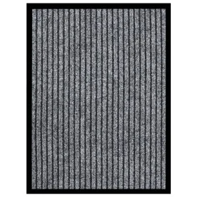 Felpudo de rayas gris 40x60 cm de vidaXL, Felpudos - Ref: Foro24-331604, Precio: 16,83 €, Descuento: %