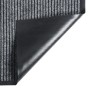 Felpudo de rayas gris 40x60 cm de vidaXL, Felpudos - Ref: Foro24-331604, Precio: 16,19 €, Descuento: %