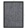 Felpudo de rayas gris 40x60 cm de vidaXL, Felpudos - Ref: Foro24-331604, Precio: 16,19 €, Descuento: %