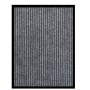 Felpudo de rayas gris 60x80 cm de vidaXL, Felpudos - Ref: Foro24-331605, Precio: 24,94 €, Descuento: %