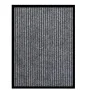 Felpudo de rayas gris 60x80 cm de vidaXL, Felpudos - Ref: Foro24-331605, Precio: 24,48 €, Descuento: %